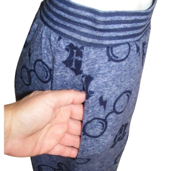 HARRY POTTER Pajama Set, S, 2pc, Eyeglasses & Crest Print, Long sleeves/Pants - Picture 12 of 14
